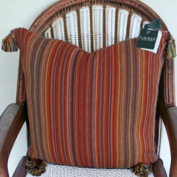 RALPH LAUREN 🪶 filled decorative throw pillow 20x20 - Picture 1 of 5